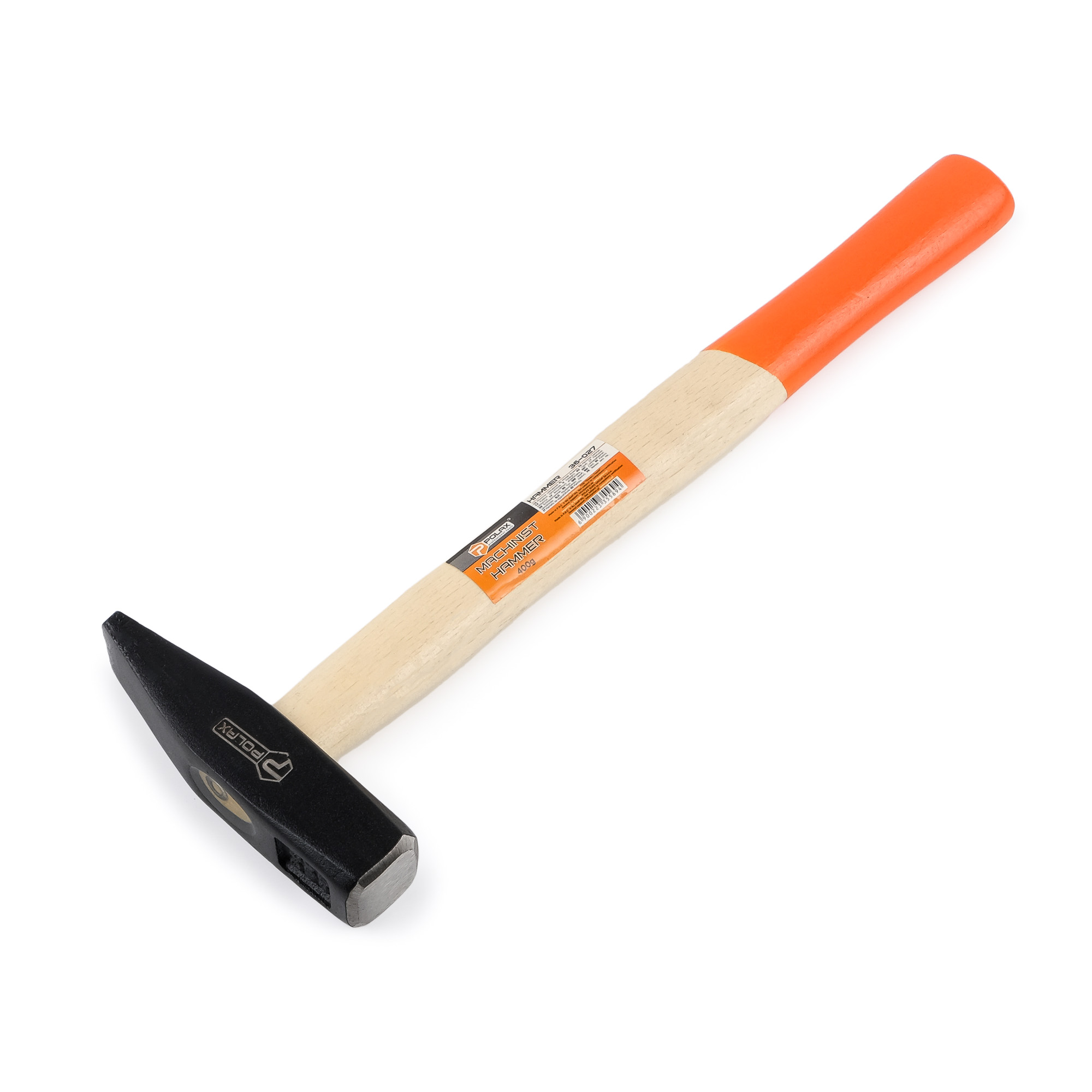 Молоток слюсарний дерев'яна ручка 400 г, Polax